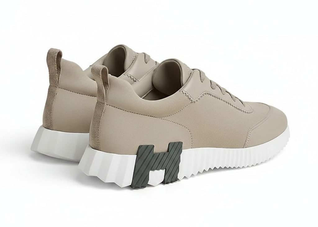 Hermès Bouncing Beige Sketch Low-Top Sneaker – Men’s Edition