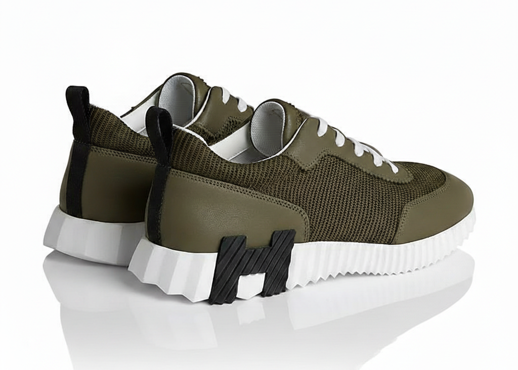 Hermès Bouncing Beige Sketch Sneaker – Men’s Edition