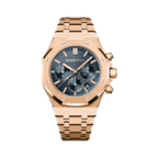Audemars Piguet Royal Oak Selfwinding Chronograph Stainless Gold Steel Black Dial 50th 26240or 1320or 02 Watch