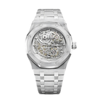 Audemars Piguet Royal Oak Black Two-Tone Dial Steel & Yellow Gold Watch