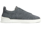 Zegna Triple Stitch Canvas Sneaker – Men’s Edition