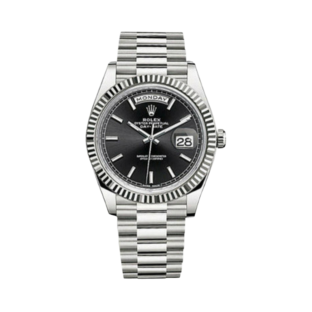 Rolex Day-Date 40 White Gold 228239 Watch – White & Gold
