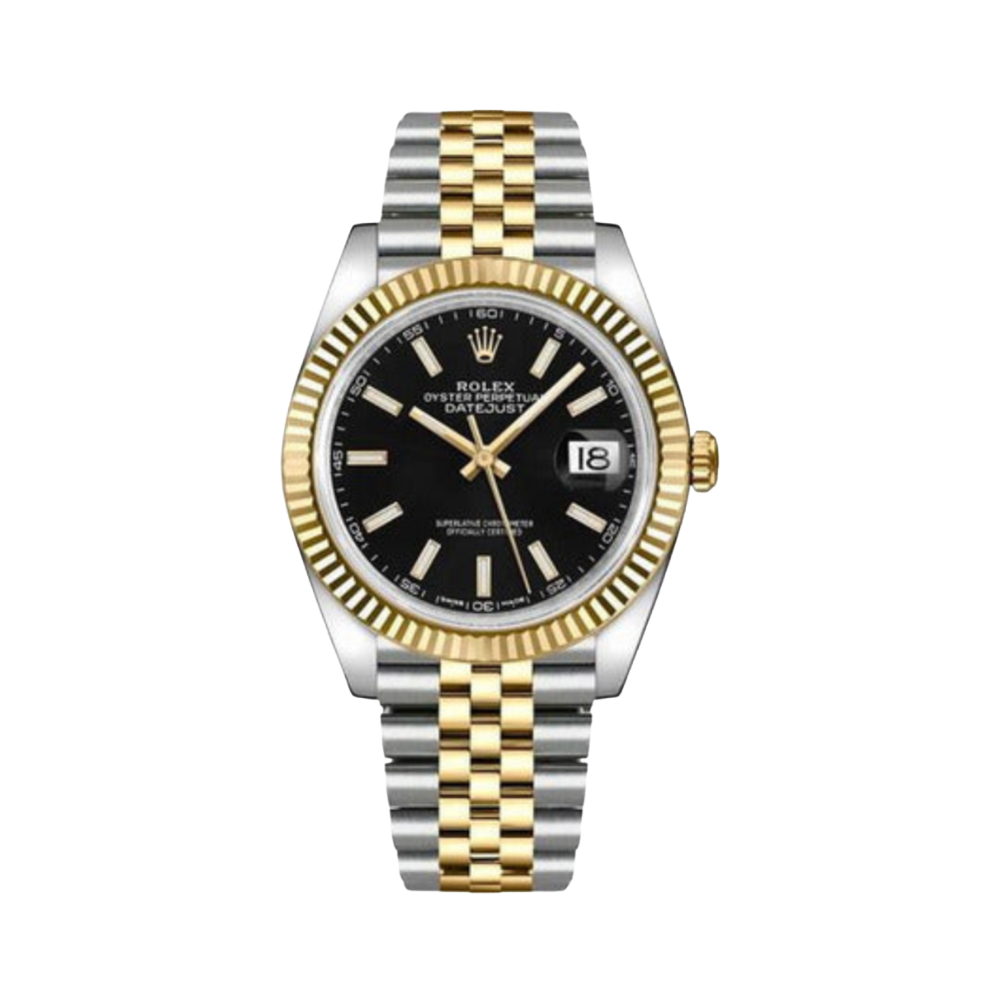 Rolex Datejust 41 Black Dial Watch – Black & Dial
