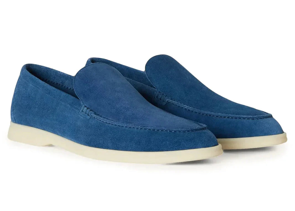 Loro Piana Summer Walk Navy Blue Loafer – Men’s Edition