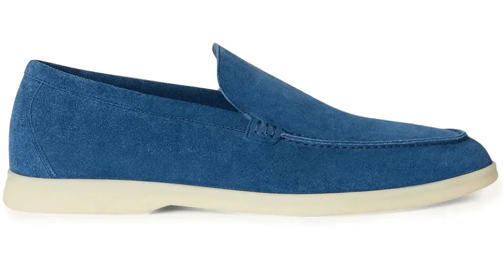 Loro Piana Summer Walk Navy Blue Loafer – Men’s Edition
