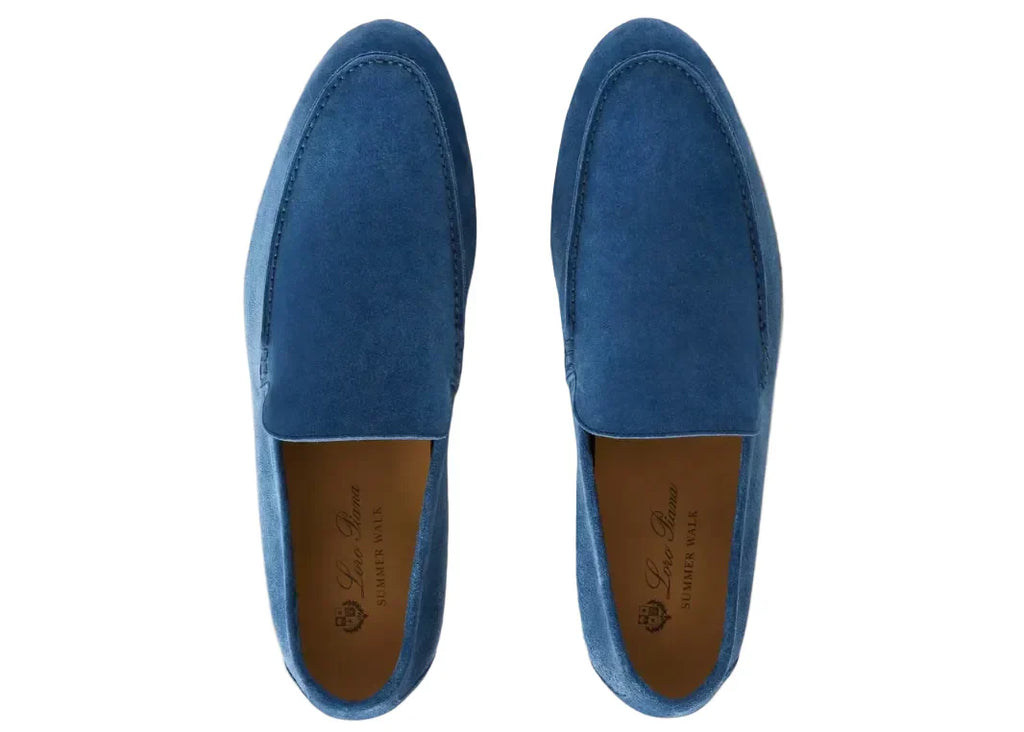Loro Piana Summer Walk Navy Blue Loafer – Men’s Edition