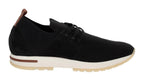 Loro Piana Sneakers Made Of Textile Black Sneaker – Men’s Edition