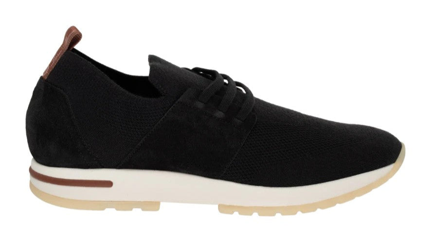 Loro Piana Sneakers Made Of Textile Black Sneaker – Men’s Edition