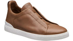 Zegna Triple Stitch Beige Sneaker – Men’s Edition