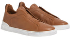 Zegna Triple Stitch Beige Sneaker – Men’s Edition
