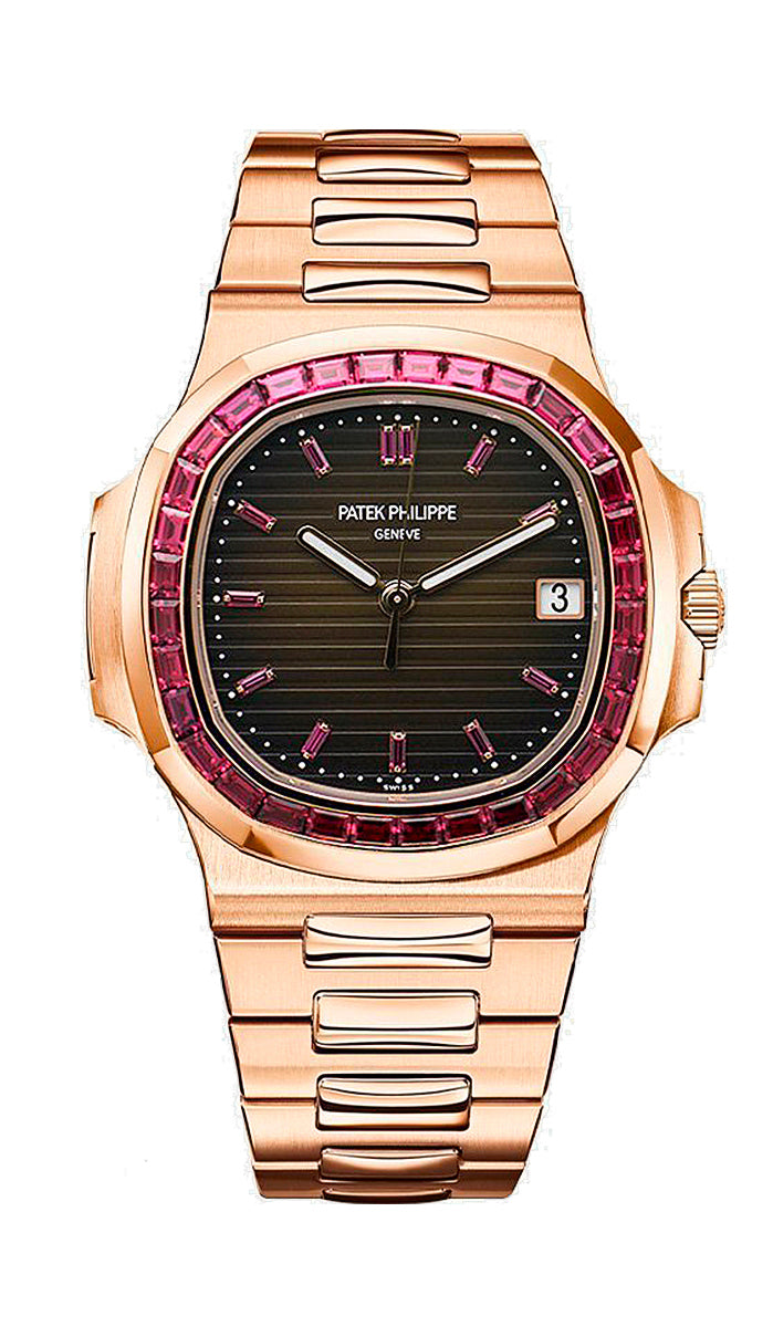 Patek Philippe Nautilus Rose Gold Bezel 5723 Watch – Gold & Rose Gold & Bezel