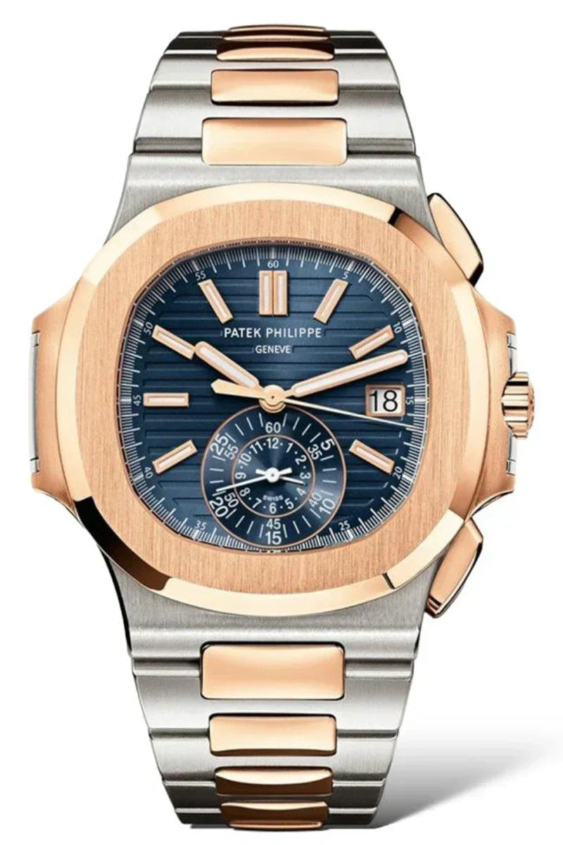Patek Philippe Nautilus 5980 1ar Rose Gold Watch – Gold & Rose Gold