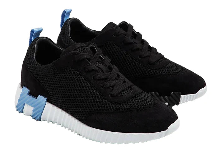 Hermès Bouncing Black Mesh Sneaker – Men’s Edition