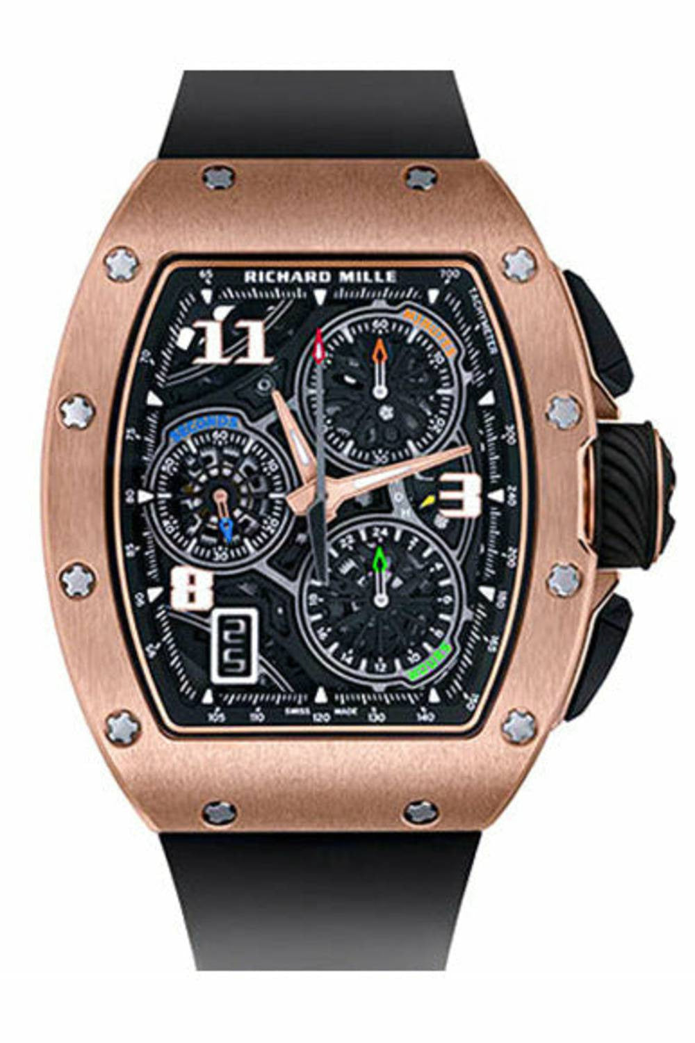 Richard Mille RM 72-01 Rose Gold Watch – Gold & Rose Gold