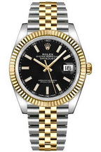 Rolex Datejust 41 Black Dial Watch – Black & Dial