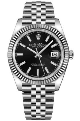 Rolex Datejust 41 Black Dial 126334 0018 Watch – Black & Dial