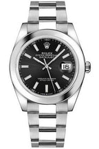Rolex Datejust 41 Black Dial Steel 126300 0011 Watch