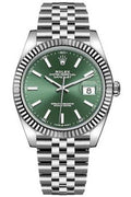Rolex Datejust 41 Green Dial Watch – Green & Dial