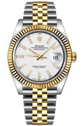 Rolex Datejust 41 White Dial Watch – White & Dial