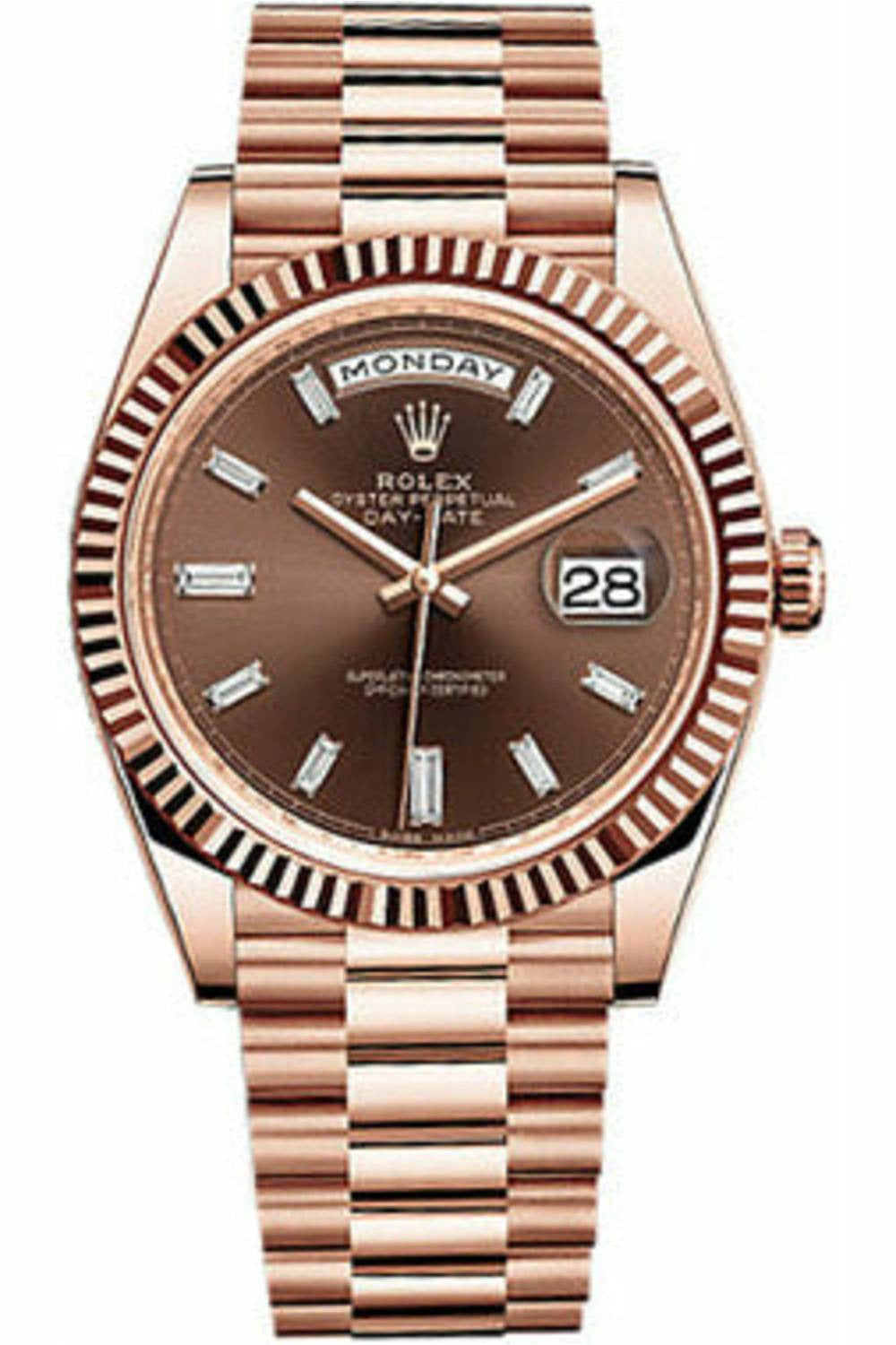 Rolex Day-Date 40 Rose Gold 228235 Watch – Gold & Rose Gold