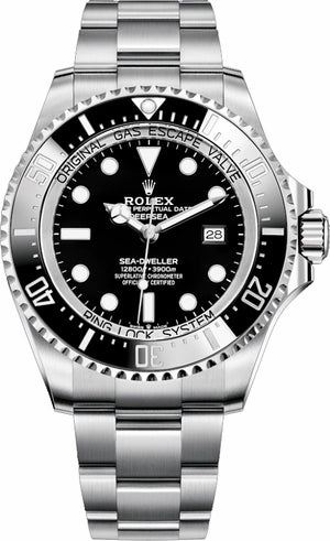 Rolex Deepsea Black Dial Watch – Black & Dial