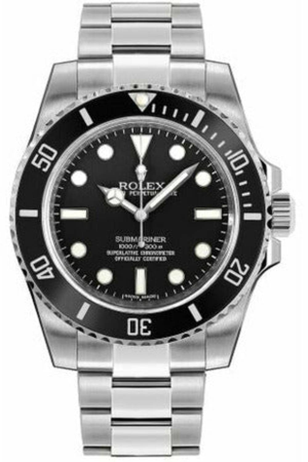 Rolex Submariner Black Dial Watch – Black & Dial