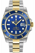Rolex Submariner Date Two Tone Blue Dial Watch – Blue & Two Tone & Dial