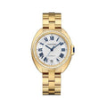 Cartier Clé de 18kt Yellow Gold 35mm Watch – Gold & Yellow