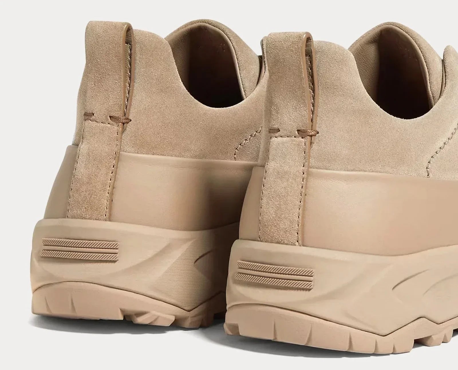 Zegna Triple Stitch Light Taupe Sneaker – Men’s Edition